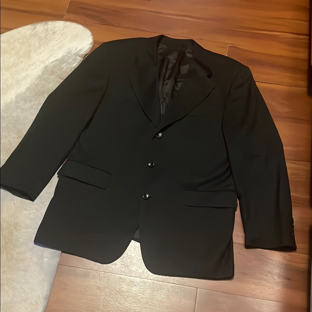 Hugo Boss Black Sport Coat with Notched Lapels